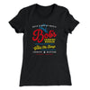 Bob's Country Bunker Women's T-Shirt Black | Funny Shirt from Famous In Real Life