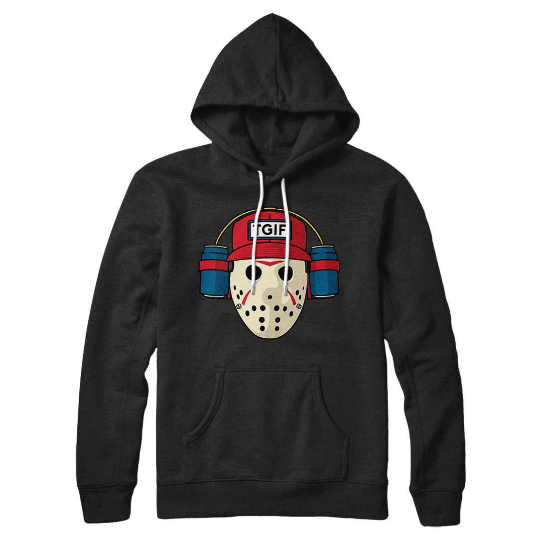 TGIF Jason Hoodie Black | Funny Shirt from Famous In Real Life