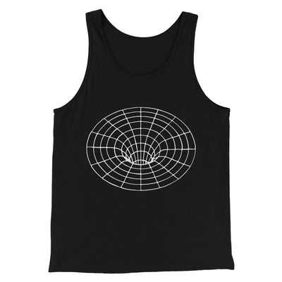 Black Hole Men/Unisex Tank Top Black | Funny Shirt from Famous In Real Life