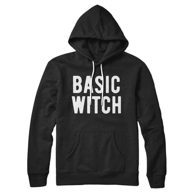 Basic Witch Hoodie Black | Funny Shirt from Famous In Real Life