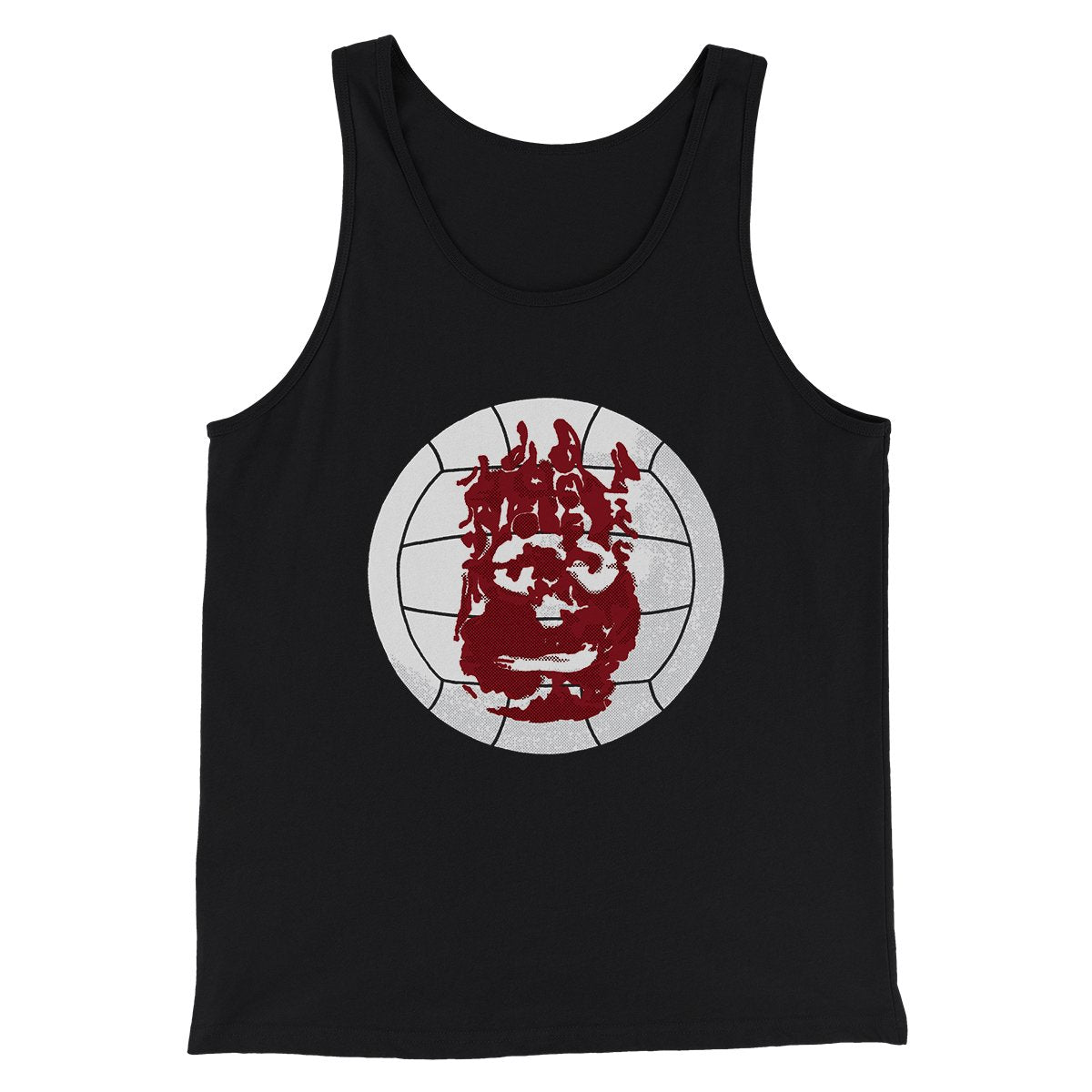 Wilson Funny Movie Men/Unisex Tank Top Black | Funny Shirt from Famous In Real Life