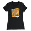 Chunky Puffs Cereal Women's T-Shirt Black | Funny Shirt from Famous In Real Life