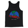 Don't Panic Men/Unisex Tank Top Black | Funny Shirt from Famous In Real Life