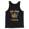 Hay King Funny Thanksgiving Men/Unisex Tank Top Black | Funny Shirt from Famous In Real Life