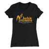 Jackie Treehorn Productions Women's T-Shirt Black | Funny Shirt from Famous In Real Life