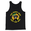 The Puppy Who Lost His Way Funny Movie Men/Unisex Tank Top Black | Funny Shirt from Famous In Real Life