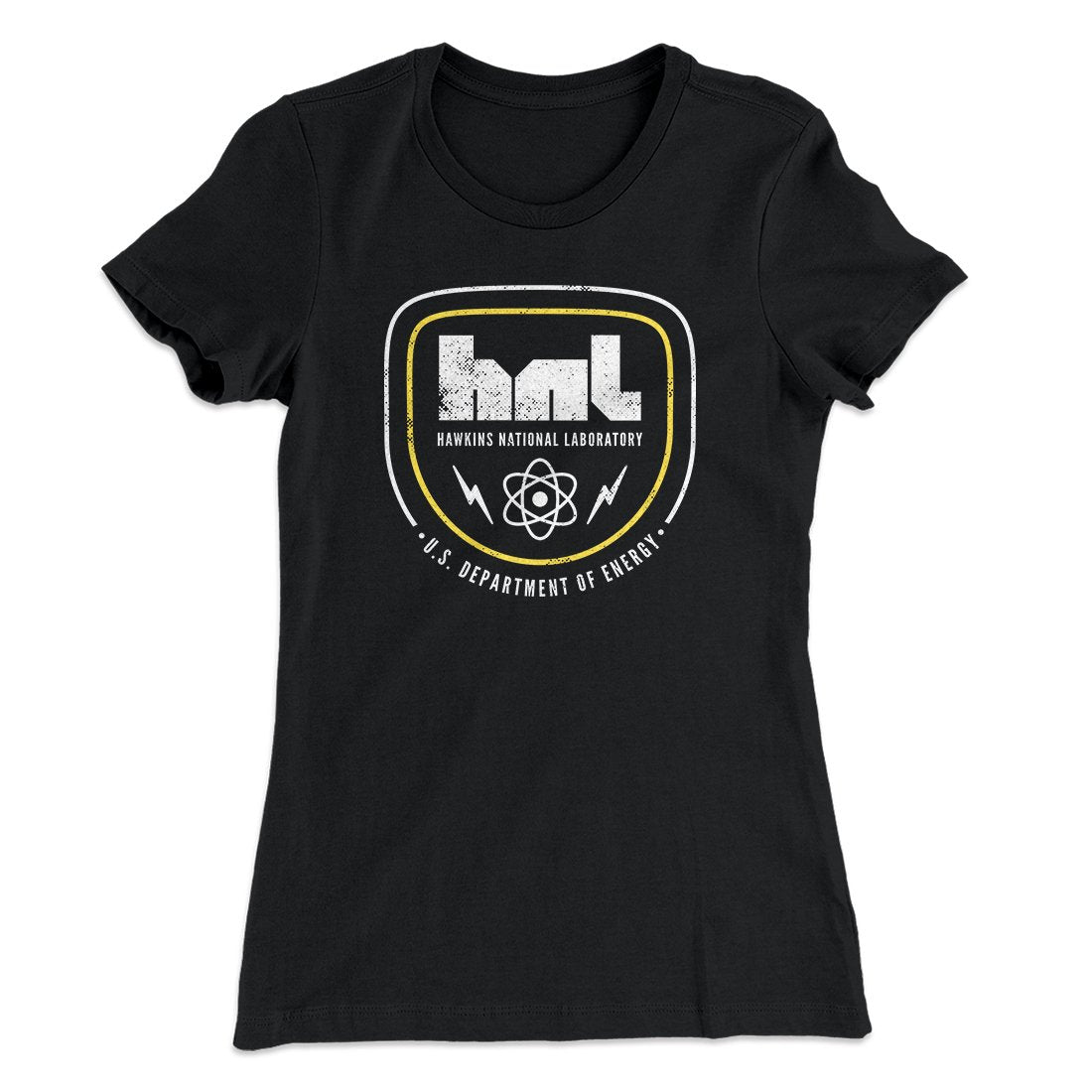 Hawkins National Laboratory Women's T-Shirt | Funny Shirt from Famous In Real Life