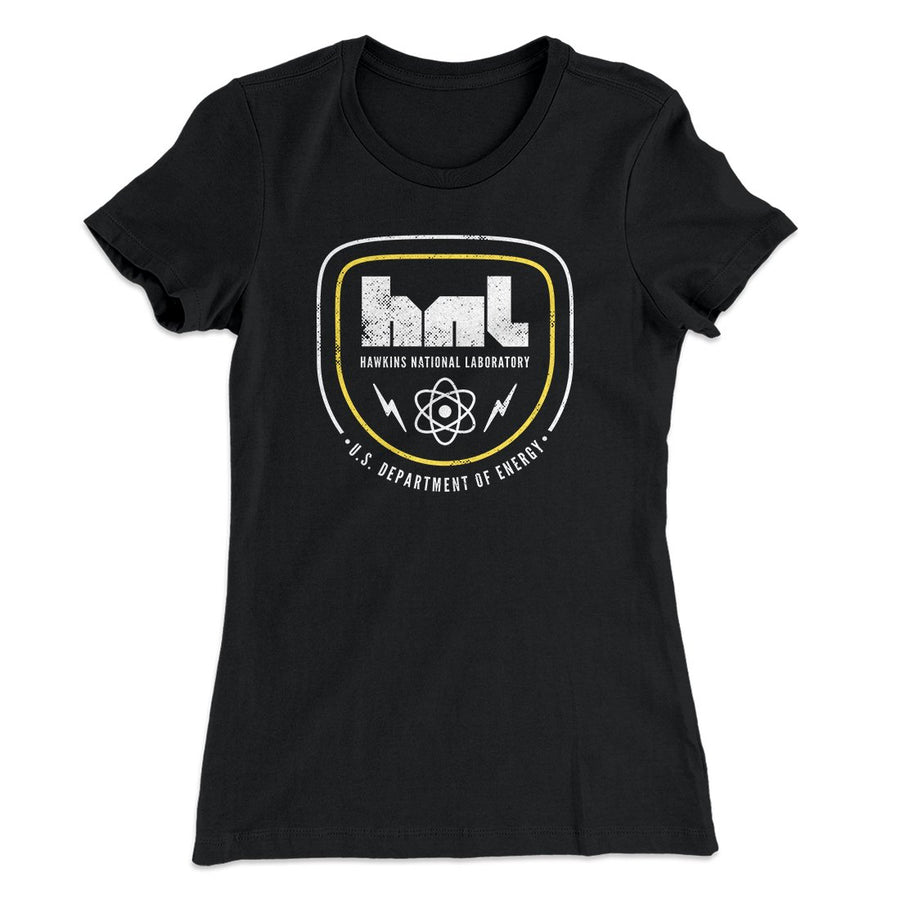 Hawkins National Laboratory Women's T-Shirt | Funny Shirt from Famous In Real Life
