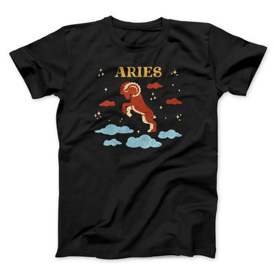 Aries Men/Unisex T-Shirt Black | Funny Shirt from Famous In Real Life