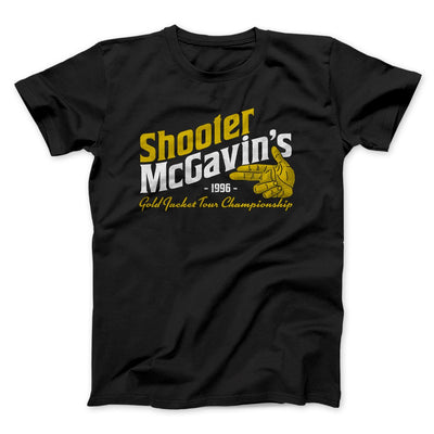 Shooter McGavin's Gold Jacket Tour Championship Funny Movie Men/Unisex T-Shirt Black | Funny Shirt from Famous In Real Life