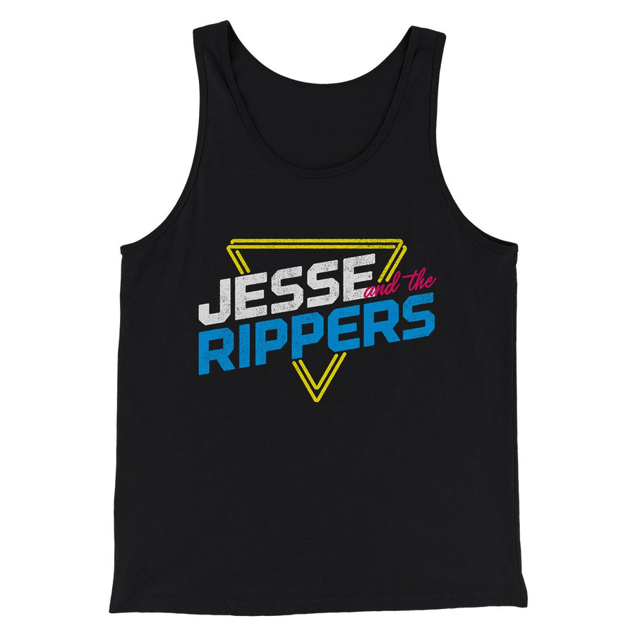 Jesse and the Rippers Men/Unisex Tank Top | Funny Shirt from Famous In Real Life
