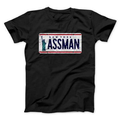 Assman Men/Unisex T-Shirt Black | Funny Shirt from Famous In Real Life