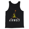 Air Wolf Funny Movie Men/Unisex Tank Top Black | Funny Shirt from Famous In Real Life