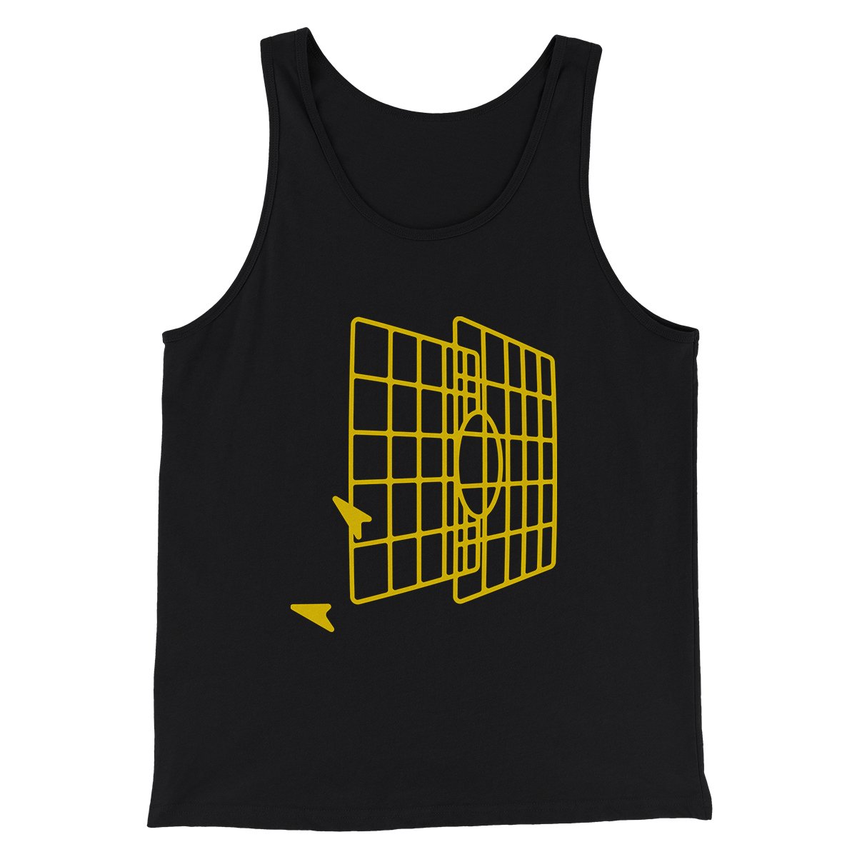 Millennium Falcon Target Funny Movie Men/Unisex Tank Top | Funny Shirt from Famous In Real Life