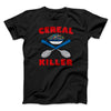 Cereal Killer Men/Unisex T-Shirt Black | Funny Shirt from Famous In Real Life