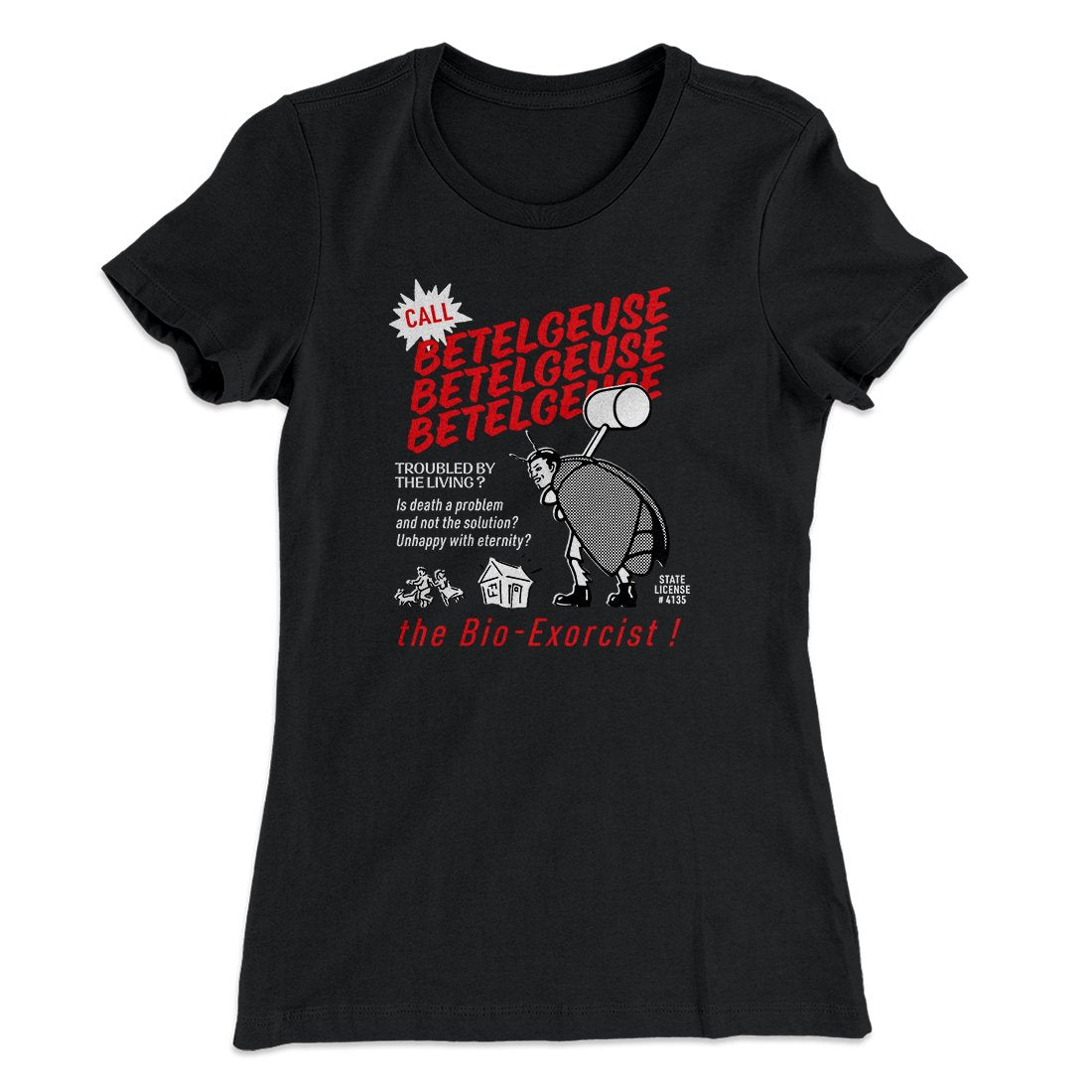 Betelgeuse Women's T-Shirt Black | Funny Shirt from Famous In Real Life