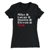 Strange Names Women's T-Shirt Black | Funny Shirt from Famous In Real Life