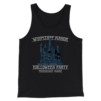 Whipstaff Manor Halloween Party Funny Movie Men/Unisex Tank Top Black | Funny Shirt from Famous In Real Life