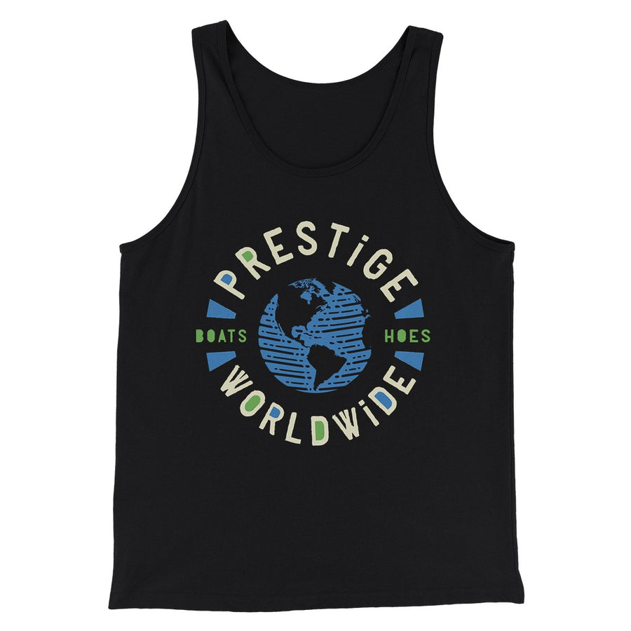 Prestige Worldwide Funny Movie Men/Unisex Tank Top | Funny Shirt from Famous In Real Life