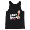 Stick Stickly Men/Unisex Tank Top Black | Funny Shirt from Famous In Real Life