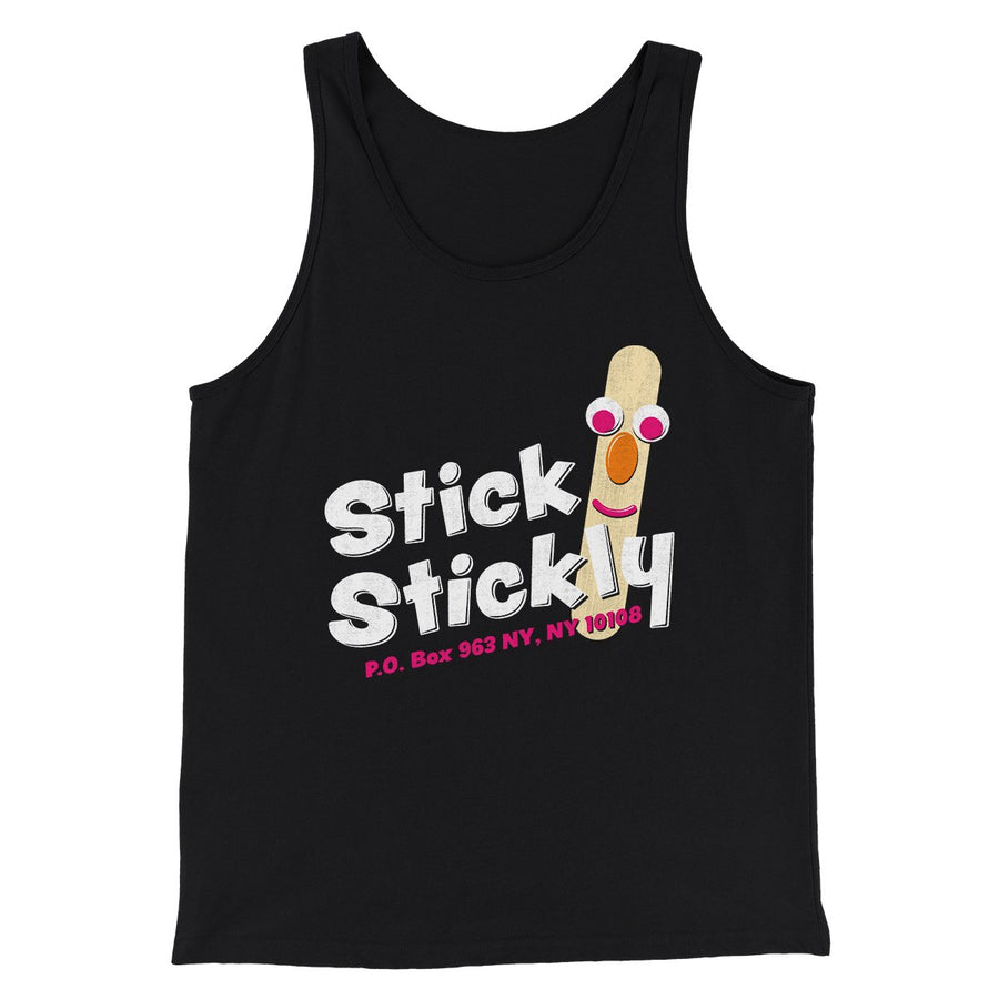 Stick Stickly Men/Unisex Tank Top | Funny Shirt from Famous In Real Life