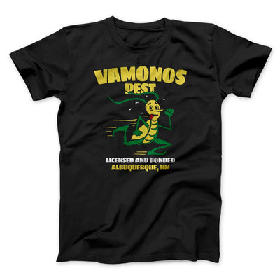 Vamonos Pest Control Men/Unisex T-Shirt Black | Funny Shirt from Famous In Real Life