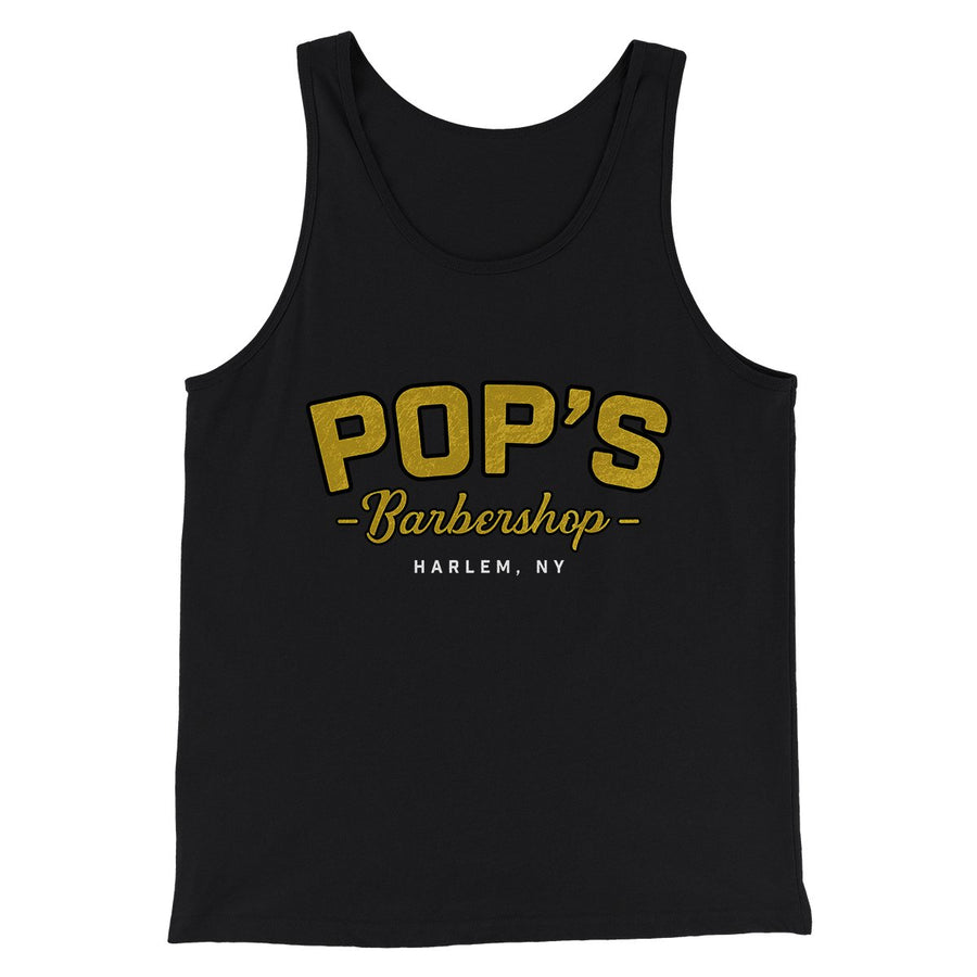 Pop's Barbershop Men/Unisex Tank Top | Funny Shirt from Famous In Real Life