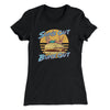 Sun's Out Buns Out Funny Women's T-Shirt Black | Funny Shirt from Famous In Real Life