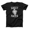 Sheet Faced Men/Unisex T-Shirt Black | Funny Shirt from Famous In Real Life