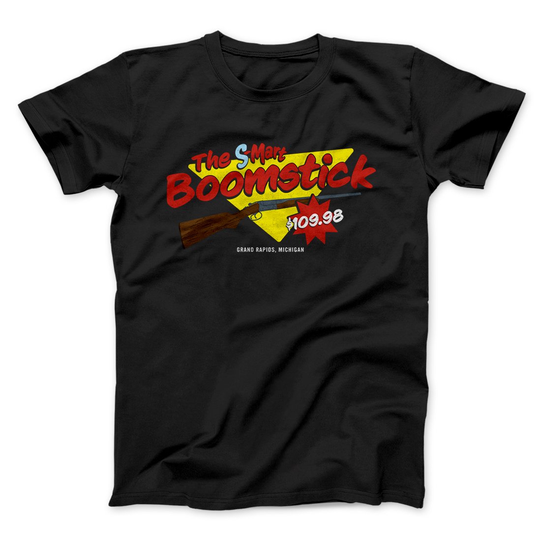 The S-Mart Boomstick Funny Movie Men/Unisex T-Shirt | Funny Shirt from Famous In Real Life