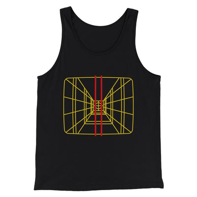 Stay On Target Funny Movie Men/Unisex Tank Top Black | Funny Shirt from Famous In Real Life