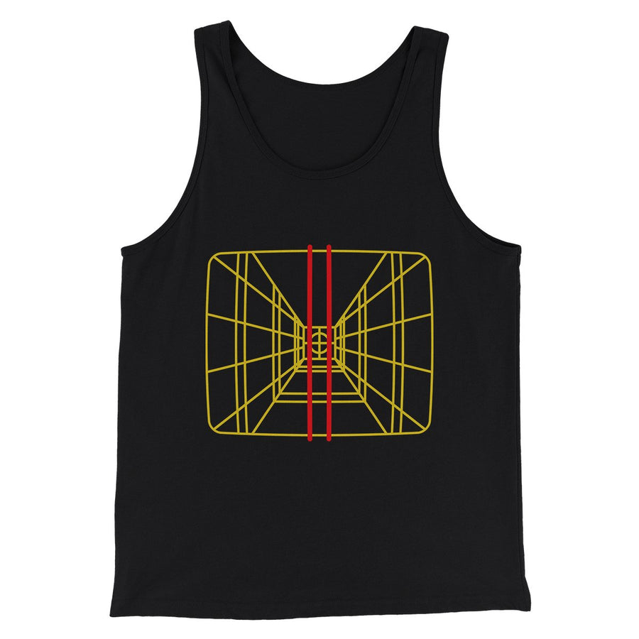 Stay On Target Funny Movie Men/Unisex Tank Top | Funny Shirt from Famous In Real Life