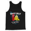 The Wacky Delly Men/Unisex Tank Top Black | Funny Shirt from Famous In Real Life