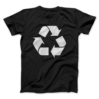 Recycle Symbol Men/Unisex T-Shirt Black | Funny Shirt from Famous In Real Life