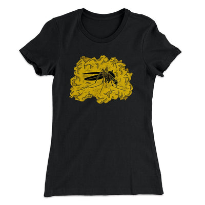 Amber Mosquito Women's T-Shirt Black | Funny Shirt from Famous In Real Life