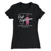 Pink Nightmare Women's T-Shirt Black | Funny Shirt from Famous In Real Life