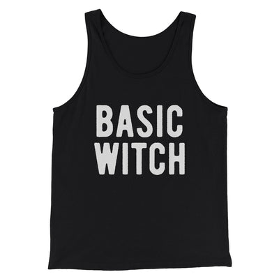 Basic Witch Men/Unisex Tank Top Black | Funny Shirt from Famous In Real Life
