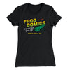 Frog Comics Women's T-Shirt Black | Funny Shirt from Famous In Real Life