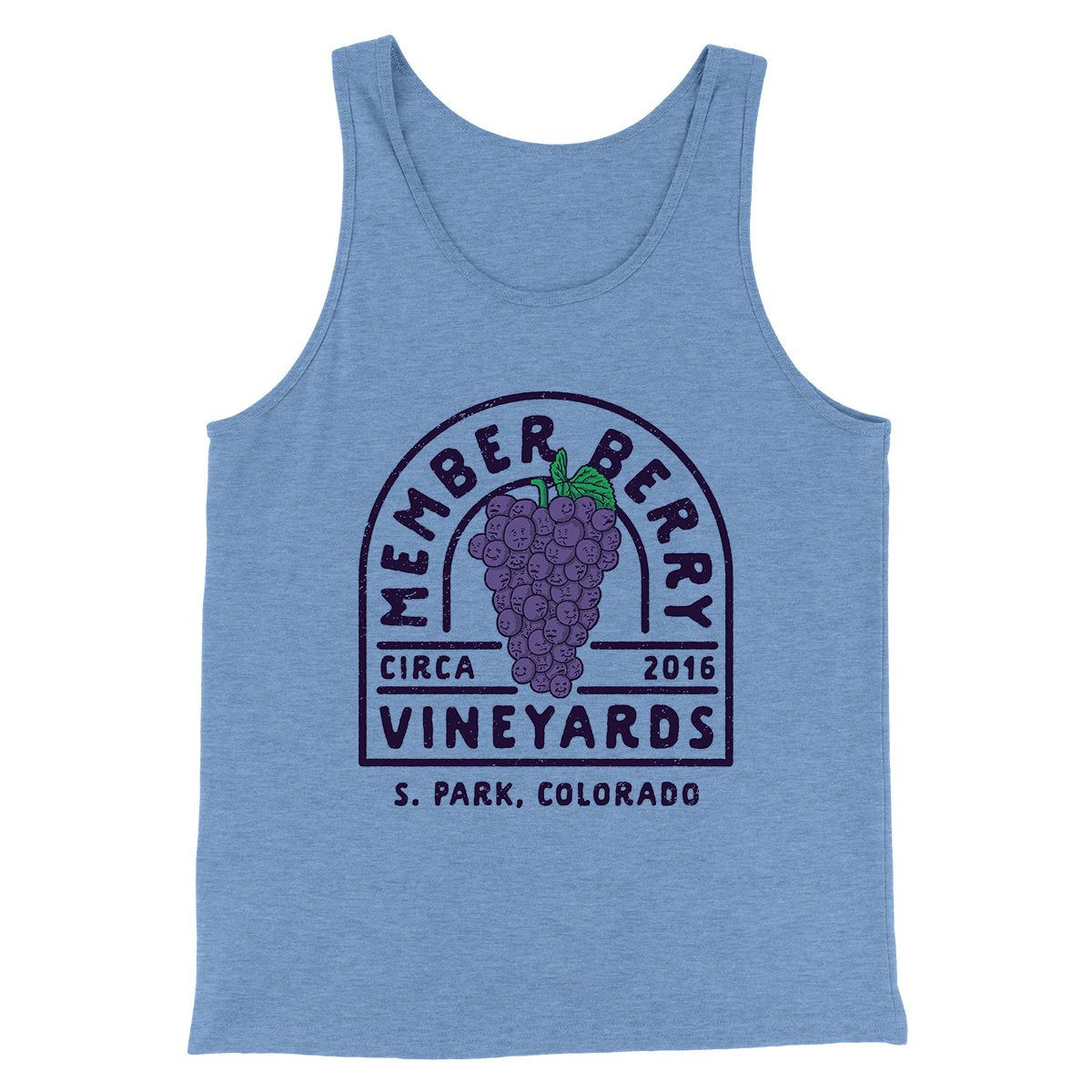 Member Berry Vineyards Men/Unisex Tank Top | Funny Shirt from Famous In Real Life