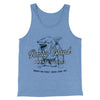 Amity Island Karate School Funny Movie Men/Unisex Tank Top Blue TriBlend | Funny Shirt from Famous In Real Life