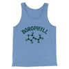 Borophyll Funny Movie Men/Unisex Tank Top Blue TriBlend | Funny Shirt from Famous In Real Life