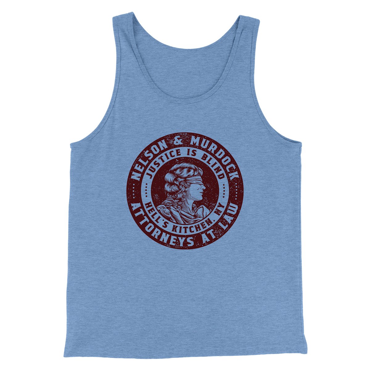 Nelson And Murdock Attorneys At Law Men/Unisex Tank Top | Funny Shirt from Famous In Real Life
