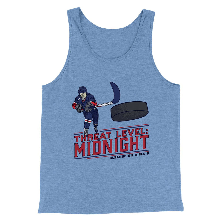 Threat Level Midnight Men/Unisex Tank Top | Funny Shirt from Famous In Real Life