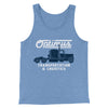 Optimus Transportation Funny Movie Men/Unisex Tank Top Blue TriBlend | Funny Shirt from Famous In Real Life