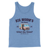 Big Worm's Ice Cream Funny Movie Men/Unisex Tank Top Blue TriBlend | Funny Shirt from Famous In Real Life