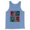 Teenage Mutant Ninja Artists Funny Movie Men/Unisex Tank Top | Funny Shirt from Famous In Real Life