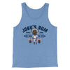 Jobu's Rum Men/Unisex Tank Top Blue TriBlend | Funny Shirt from Famous In Real Life