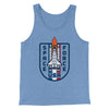 Space Force USA Men/Unisex Tank Top Blue TriBlend | Funny Shirt from Famous In Real Life