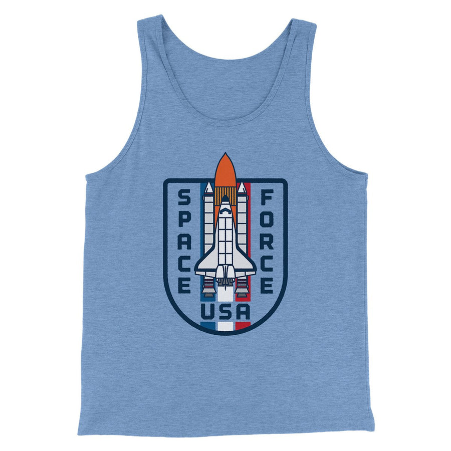 Space Force USA Men/Unisex Tank Top | Funny Shirt from Famous In Real Life