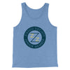 Zissou Society Member Funny Movie Men/Unisex Tank Top Blue TriBlend | Funny Shirt from Famous In Real Life